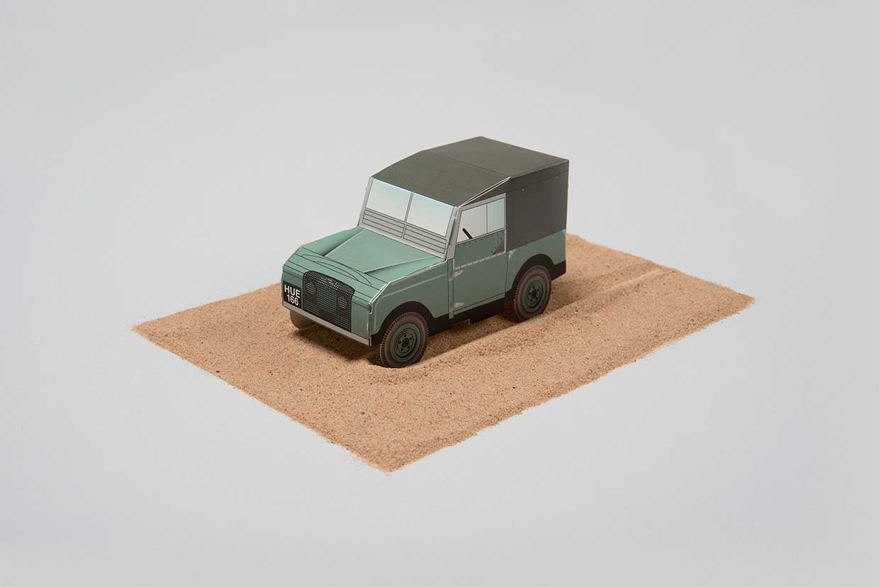 Land Rover Maquette
