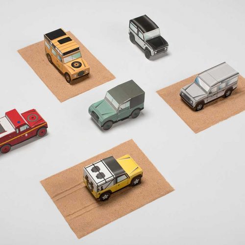 Land Rover Maquettes